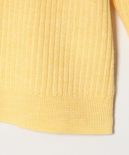 Steven Alan（スティーブンアラン）の「＜Steven Alan＞ウール リブ カーディガン（カーディガン/ボレロ・レディース・ブラック/ベージュ/イエロー・FREE）」の16枚目の写真