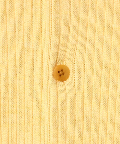 Steven Alan（スティーブンアラン）の「＜Steven Alan＞ウール リブ カーディガン（カーディガン/ボレロ・レディース・ブラック/ベージュ/イエロー・FREE）」の17枚目の写真