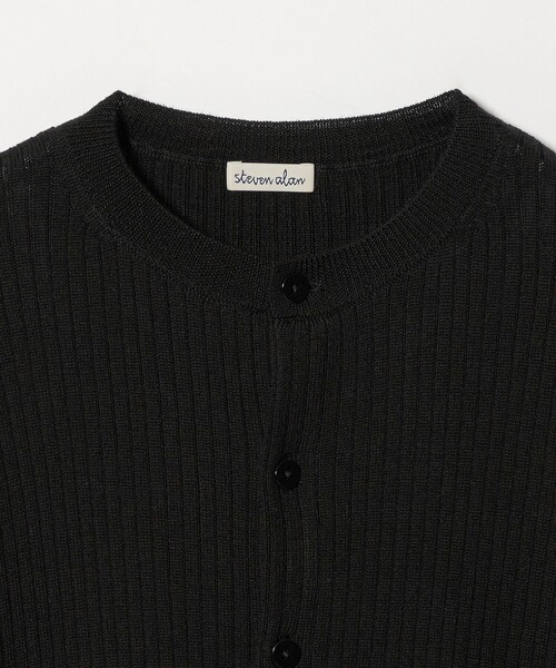 Steven Alan（スティーブンアラン）の「＜Steven Alan＞ウール リブ カーディガン（カーディガン/ボレロ・レディース・ブラック/ベージュ/イエロー・FREE）」の21枚目の写真
