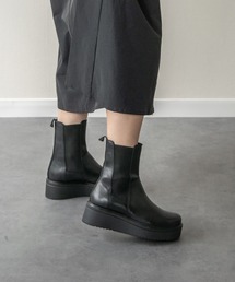 VAGABOND | 【VAGABOND】厚底サイドゴアショートブーツ(E53009)(ブーツ)