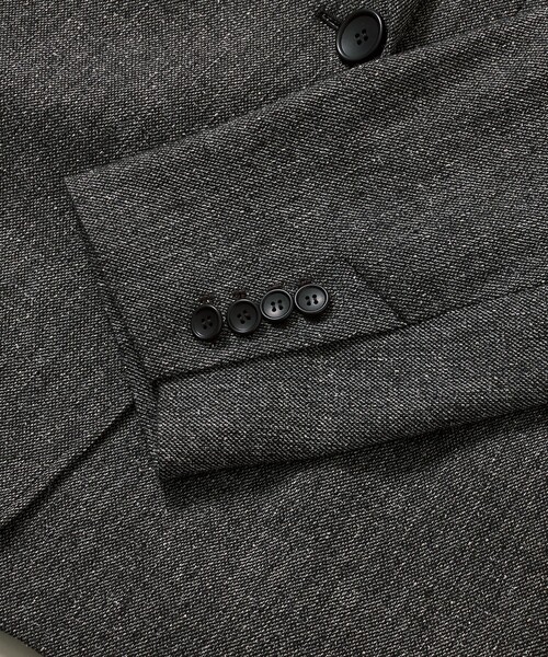 PUBLIC TOKYO(パブリックトウキョウ)の「ダブルベンツテーラードジャケット(テーラードジャケット・レディース・マルチ/ネイビー/ブラウン・1/2)」の6枚目の写真