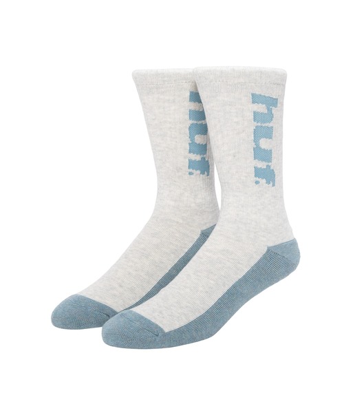 HUF（ハフ）の「H DOT SOCKS（ソックス/靴下・メンズ・ブラック/アクア・O/S）」の2枚目の写真