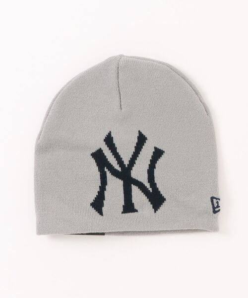 NEW ERA(ニューエラ)の「【ムラサキスポーツ別注】NEW ERA/ニューエラ キッズ ビーニー ニットキャップ ニット帽 帽子 Kid's ベーシック ビーニー MLB Team Logo 14873959/14873960/14873961(ニットキャップ/ビーニー・キッズ・グレー/ブラウン/ブラック・YOUTH)」の2枚目の写真