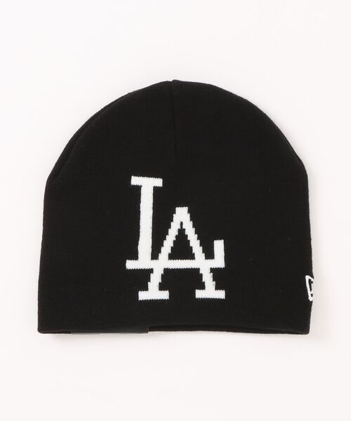 NEW ERA(ニューエラ)の「【ムラサキスポーツ別注】NEW ERA/ニューエラ キッズ ビーニー ニットキャップ ニット帽 帽子 Kid's ベーシック ビーニー MLB Team Logo 14873959/14873960/14873961(ニットキャップ/ビーニー・キッズ・グレー/ブラウン/ブラック・YOUTH)」の1枚目の写真