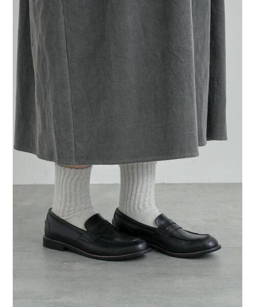 TSUHARU by Samansa Mos2（ツハルバイサマンサモスモス）の「コインローファー（ドレスシューズ・レディース・ブラック・L/M/S）」の2枚目の写真