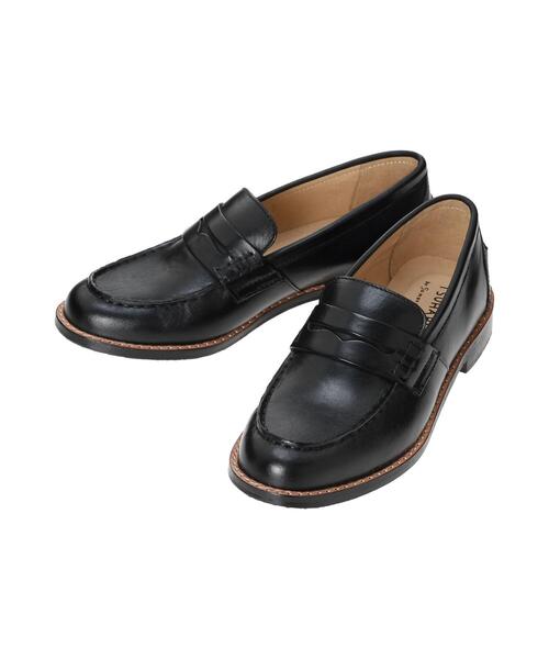 TSUHARU by Samansa Mos2（ツハルバイサマンサモスモス）の「コインローファー（ドレスシューズ・レディース・ブラック・L/M/S）」の6枚目の写真