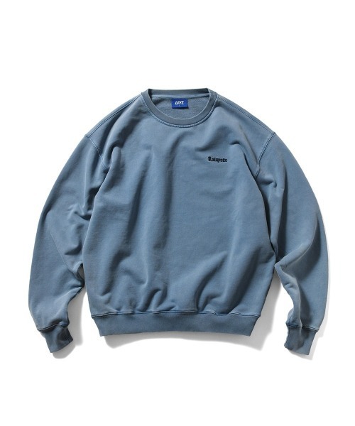 LFYT（エルエフワイティー）の「LFYT ラファイエット【Lafayette】- オールドイングリッシュ ピグメント クルーネック 【OLD ENGLISH PIGMENT CREWSWEAT LA250703】（スウェット・メンズ・ミント/ネイビー/ベージュ/ブラック・L/XXL/XL/M）」の4枚目の写真