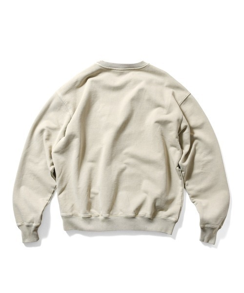 LFYT（エルエフワイティー）の「LFYT ラファイエット【Lafayette】- オールドイングリッシュ ピグメント クルーネック 【OLD ENGLISH PIGMENT CREWSWEAT LA250703】（スウェット・メンズ・ミント/ネイビー/ベージュ/ブラック・L/XXL/XL/M）」の6枚目の写真