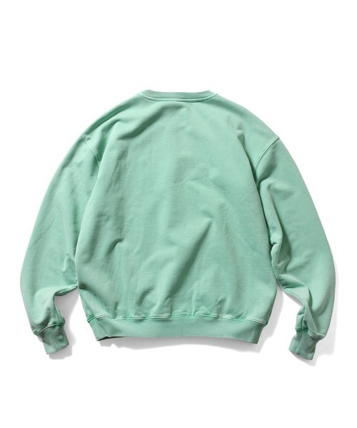 LFYT（エルエフワイティー）の「LFYT ラファイエット【Lafayette】- オールドイングリッシュ ピグメント クルーネック 【OLD ENGLISH PIGMENT CREWSWEAT LA250703】（スウェット・メンズ・ミント/ネイビー/ベージュ/ブラック・L/XXL/XL/M）」の7枚目の写真