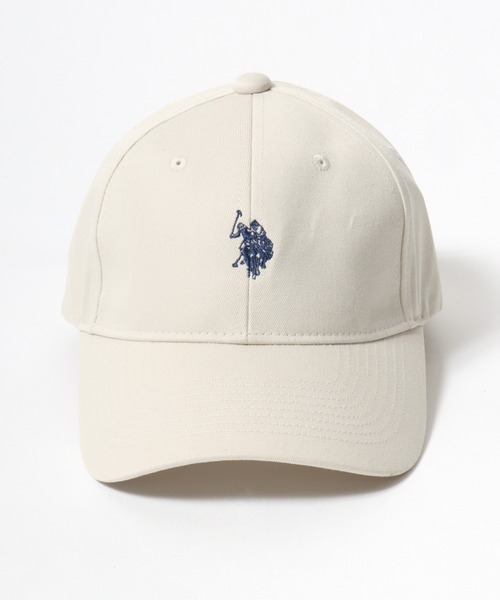U.S. POLO ASSN.（ユーエスポロアッスン）の「U.S. POLO ASSN./ユーエスポロアッスン ロゴ ワンポイント刺繍 ローキャップ/ベースボールキャップ/レディース メンズ（キャップ・レディース・ベージュ/ネイビー/アイボリー/ブラック/レッド/ブラウン/ダークベージュ/ブルー/ブラック系その他/カーキ・FREE）」の12枚目の写真
