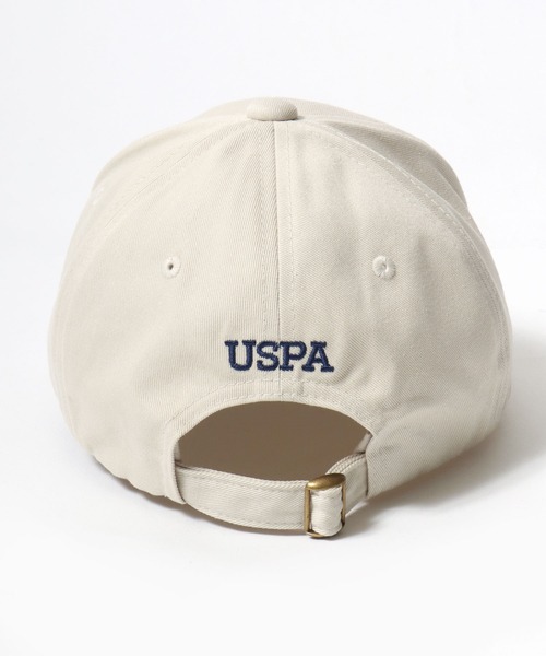 U.S. POLO ASSN.（ユーエスポロアッスン）の「U.S. POLO ASSN./ユーエスポロアッスン ロゴ ワンポイント刺繍 ローキャップ/ベースボールキャップ/レディース メンズ（キャップ・レディース・ベージュ/ネイビー/アイボリー/ブラック/レッド/ブラウン/ダークベージュ/ブルー/ブラック系その他/カーキ・FREE）」の14枚目の写真