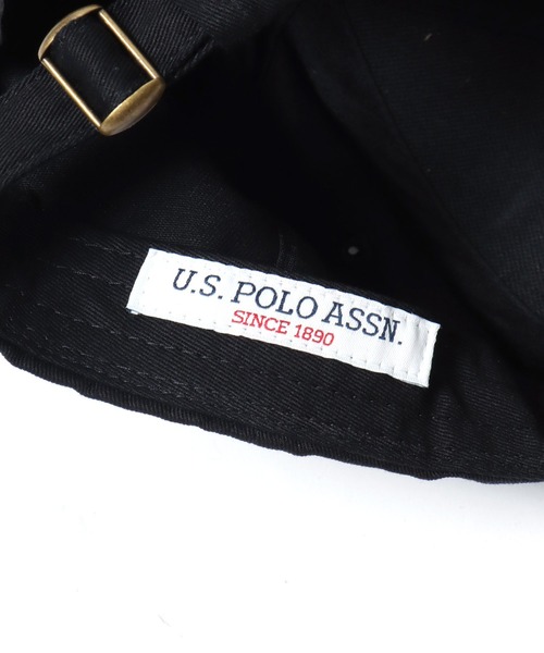 U.S. POLO ASSN.（ユーエスポロアッスン）の「U.S. POLO ASSN./ユーエスポロアッスン ロゴ ワンポイント刺繍 ローキャップ/ベースボールキャップ/レディース メンズ（キャップ・レディース・ベージュ/ネイビー/アイボリー/ブラック/レッド/ブラウン/ダークベージュ/ブルー/ブラック系その他/カーキ・FREE）」の20枚目の写真