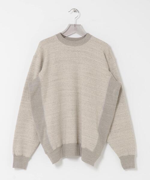 URBAN RESEARCH（アーバンリサーチ）の「UNDYED SWEAT CREW NECK（スウェット・メンズ・ライトグレー・3/4）」の5枚目の写真