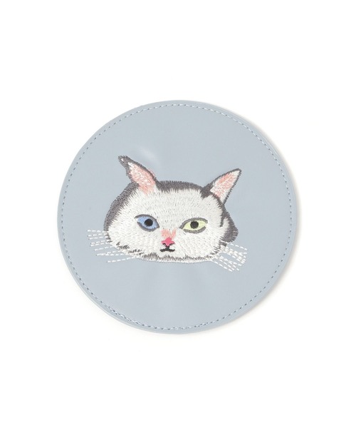 studio CLIP（スタディオクリップ）の「ラウンド刺繍コースター[うちの猫博]（キッチンツール・レディース・その他6/その他7/その他2/その他1・FREE）」の9枚目の写真