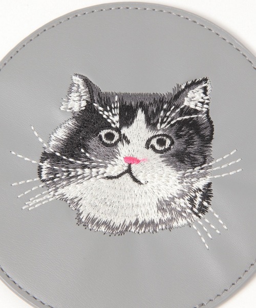 studio CLIP（スタディオクリップ）の「ラウンド刺繍コースター[うちの猫博]（キッチンツール・レディース・その他6/その他7/その他2/その他1・FREE）」の12枚目の写真