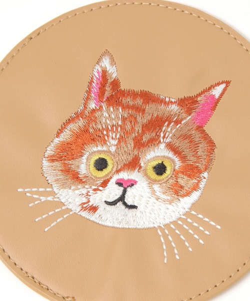 studio CLIP（スタディオクリップ）の「ラウンド刺繍コースター[うちの猫博]（キッチンツール・レディース・その他6/その他7/その他2/その他1・FREE）」の15枚目の写真