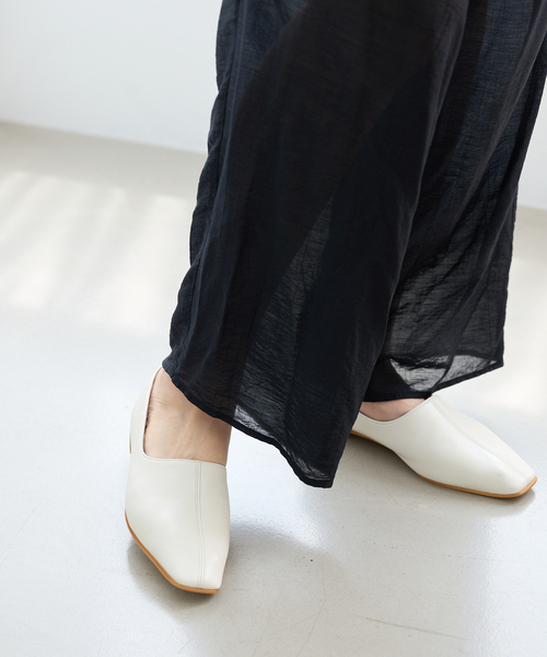 セール】《追加》レザーソフトハイバンプフラット（バレエシューズ