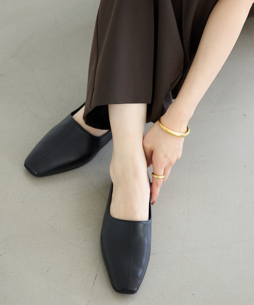 セール】《追加》レザーソフトハイバンプフラット（バレエシューズ