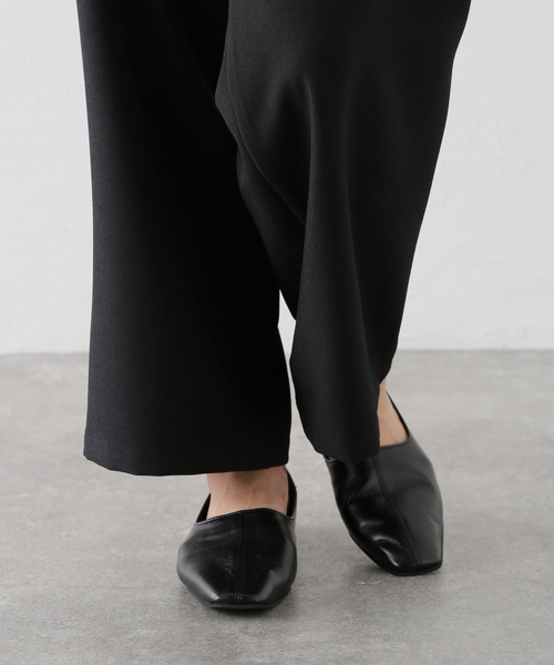 セール】《追加》レザーソフトハイバンプフラット（バレエシューズ