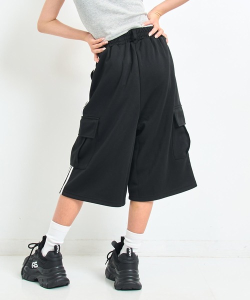 ANAP GiRL(アナップガール)の「ANAP R+S ジャージ ハーフパンツ【ユニセックス】(その他パンツ・キッズ・ブラック/ブラウン・S/XS/M)」の8枚目の写真