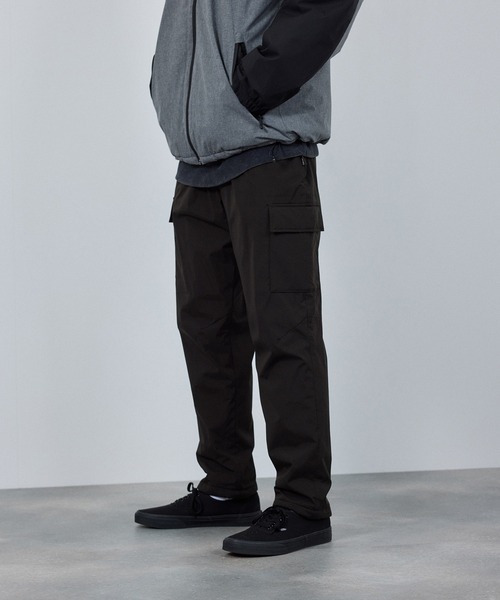 NAVY SOLOTEX(R) カーゴシャットパンツ【防風 撥水加工 ストレッチ