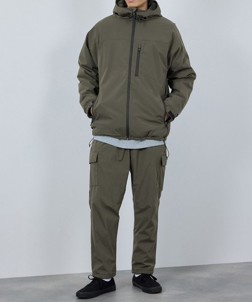 NAVY(ネイビー)の「NAVY SOLOTEX(R) カーゴシャットパンツ【防風 撥水加工 ストレッチ】(カーゴパンツ・メンズ・ブラウン/カーキ/ブラック・XL/L/M)」の6枚目の写真