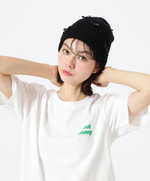 Jack Bunny!!（ジャックバニー）の「【Jack Bunny!!】リボンニットキャプ (LADIES)（ニットキャップ/ビーニー）」