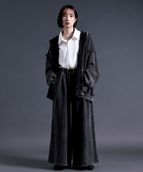 セール】スノーウォッシュスウェットハカマワイドパンツ/SETUP対応