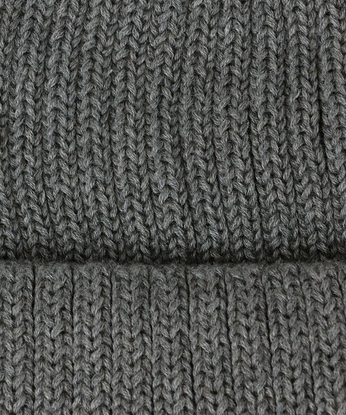 SHIPS（シップス）の「【WEB限定】SHIPS: オーバーフィット ワンポイント エンブロイダリー ワッチキャップ ニット帽（ニットキャップ/ビーニー・メンズ・キャメル/ネイビー/チャコールグレー/ブラック・ONE SIZE）」の11枚目の写真