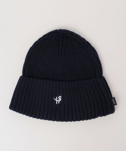 SHIPS（シップス）の「【WEB限定】SHIPS: オーバーフィット ワンポイント エンブロイダリー ワッチキャップ ニット帽（ニットキャップ/ビーニー・メンズ・キャメル/ネイビー/チャコールグレー/ブラック・ONE SIZE）」の8枚目の写真