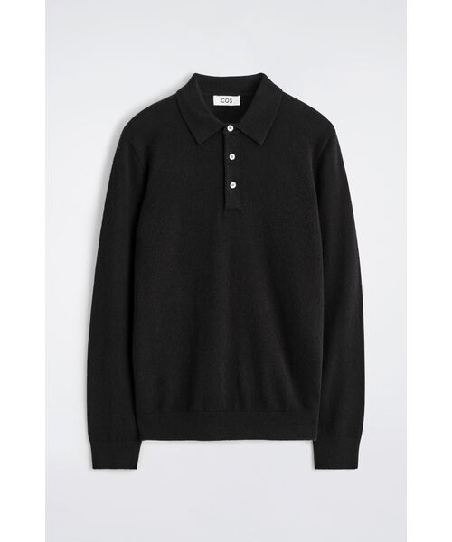 ピュアカシミヤポロシャツ（ポロシャツ）｜COS（コス）のファッション