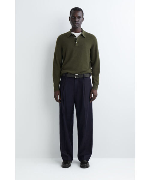ピュアカシミヤポロシャツ（ポロシャツ）｜COS（コス）のファッション