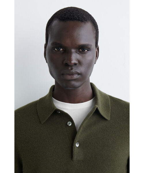 ピュアカシミヤポロシャツ（ポロシャツ）｜COS（コス）のファッション