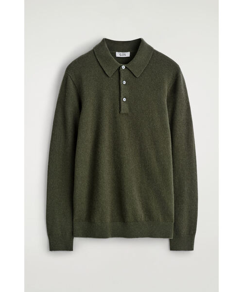 ピュアカシミヤポロシャツ（ポロシャツ）｜COS（コス）のファッション