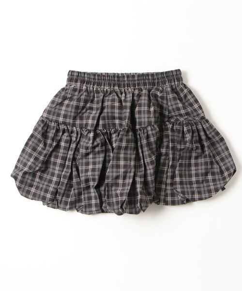.KOM（ドットコム）の「A'GEM/9 × .kom 『.KOM/ドットケーオーエム』Ribbon Gather Check Mini Skirt／リボンギャザー チェックミニスカート（スカート・レディース・ブラウン/ブラック/ブルー・FREE）」の14枚目の写真