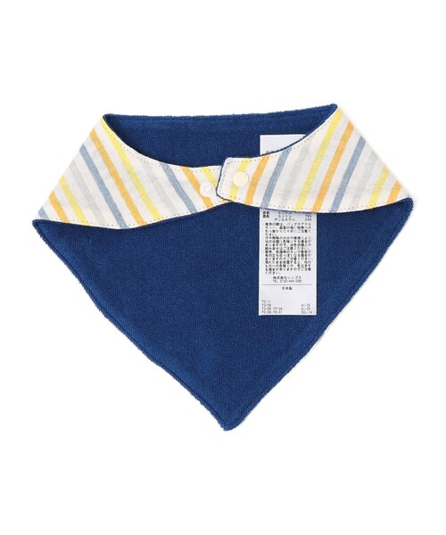 SHIPS（シップス）の「SHIPS KIDS: 三角型 刺繍 ロゴ スタイ（スタイ/よだれかけ・キッズ・ライトブルー/その他1・ONE SIZE）」の3枚目の写真