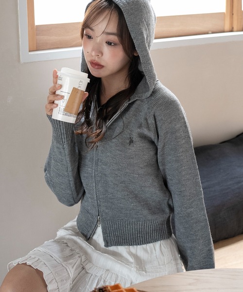 アルベロベロのニットパーカー アルベロベロのニットパーカー