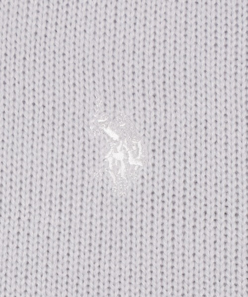 U.S. POLO ASSN.（ユーエスポロアッスン）の「∴WEGO/【SNSで話題沸騰★26春新色登場！】U.S. POLO ASSN.別注 WZIPニットパーカー（パーカー・レディース・ブラウン系その他5/ブラック/アイボリー/グレー/ブルー系その他/ホワイト系その他5・FREE）」の13枚目の写真