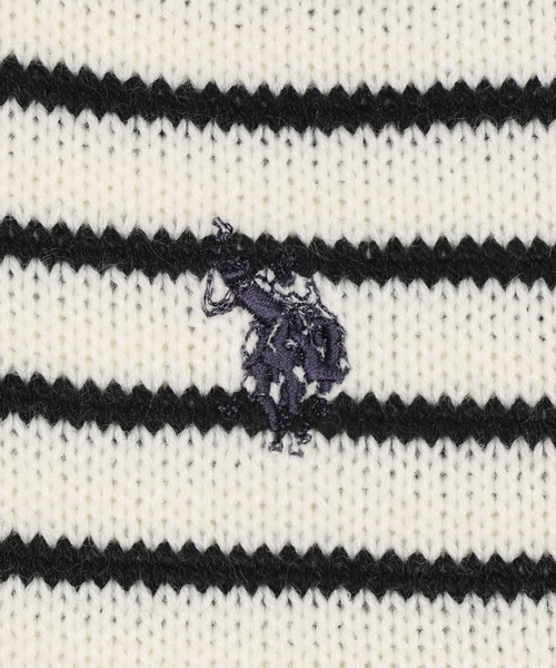 U.S. POLO ASSN.（ユーエスポロアッスン）の「∴WEGO/【SNSで話題沸騰★26春新色登場！】U.S. POLO ASSN.別注 WZIPニットパーカー（パーカー・レディース・ブラウン系その他5/ブラック/アイボリー/グレー/ブルー系その他/ホワイト系その他5・FREE）」の15枚目の写真