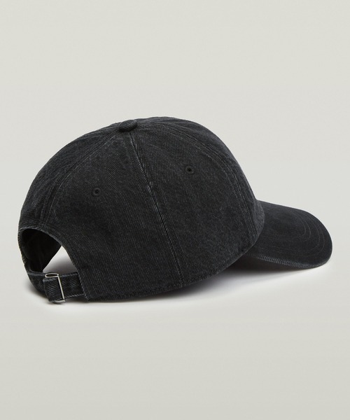 G-STAR(ジースター)の「AVERNUS BASEBALL CAP/ウォッシュド加工ブランドロゴベースボールキャップ(キャップ・メンズ・ブラック系その他・ONE SIZE)」の3枚目の写真