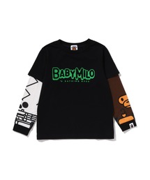 お値下げ⭐️ エイプ 長袖カットソーとTシャツセット　110cm A BATHING APE｜アベイシングエイプのTシャツ/カットソー（長袖