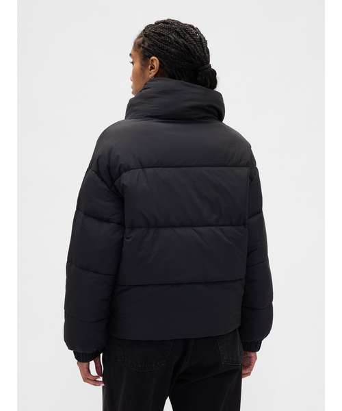 セール】ファー トリミング パファージャケット（ダウンジャケット