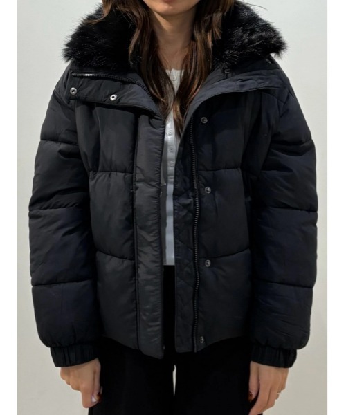 ファー トリミング パファージャケット（ダウンジャケット/コート