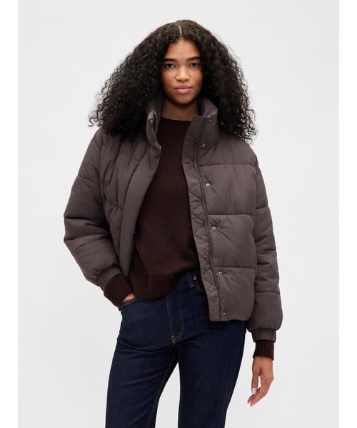 ファー トリミング パファージャケット（ダウンジャケット/コート