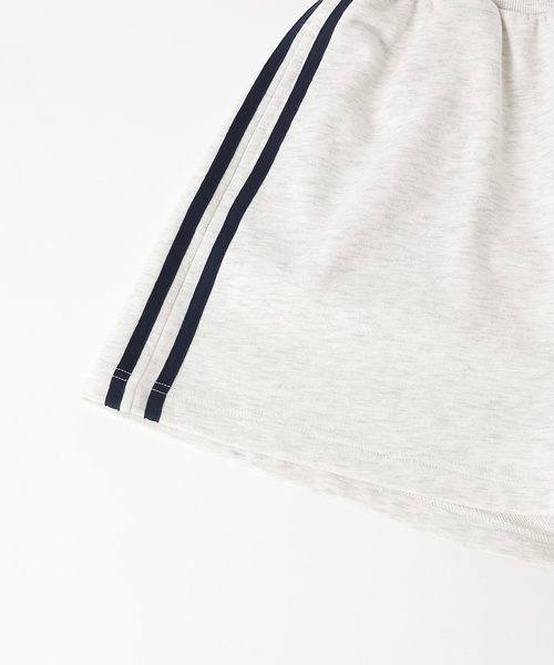 LOVETOXIC（ラブトキシック）の「【LTXC】長袖ラインパーカSETUP（ワンピース・キッズ・ブラック/ホワイト系その他/サックスブルー・S:140cm/M:150cm/L:160cm/130cm）」の10枚目の写真