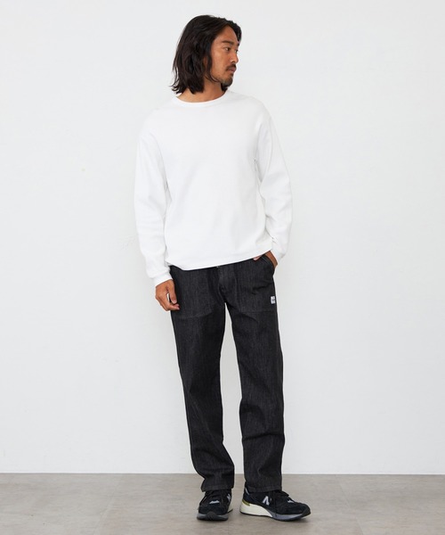 Lee（リー）の「Wrangler/ラングラー　ベイカーイージーパンツ/デニム/カラー（デニムパンツ・メンズ・ブラウン/インディゴブルー/ブラック/ブラック系その他・SMALL/MEDIUM/LARGE/X-LARGE/3L）」の22枚目の写真