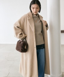 RIVE DROITE ウールロングダッフルコート38ライトグレー52,800円 RIVE DROITE｜リヴドロワのジャケット/アウター（ロング丈）通販