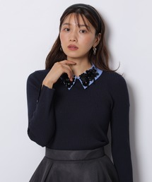 JUSGLITTY｜ジャスグリッティーのトップス（ブルー・ネイビー/青色系