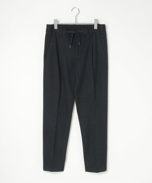 セール】【セットアップ対応】BLKウールミックスジャージパンツ