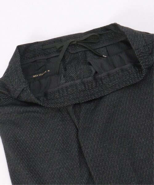 IKKA LOUNGE(イッカラウンジ)の「【セットアップ対応】BLKウールミックスジャージパンツ(その他パンツ・メンズ・ネイビー/グレー・M/L/XL)」の3枚目の写真